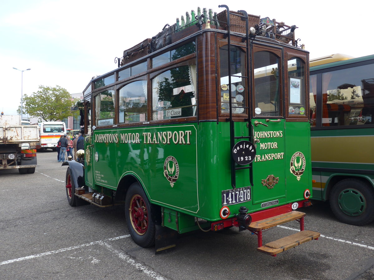 (204'093) - Aus Deutschland: Gross, N�rdlingen - DON 0754 - International (ex Johnston, GB-Richmond) am 26. April 2019 in Haguenau, Parkplatz