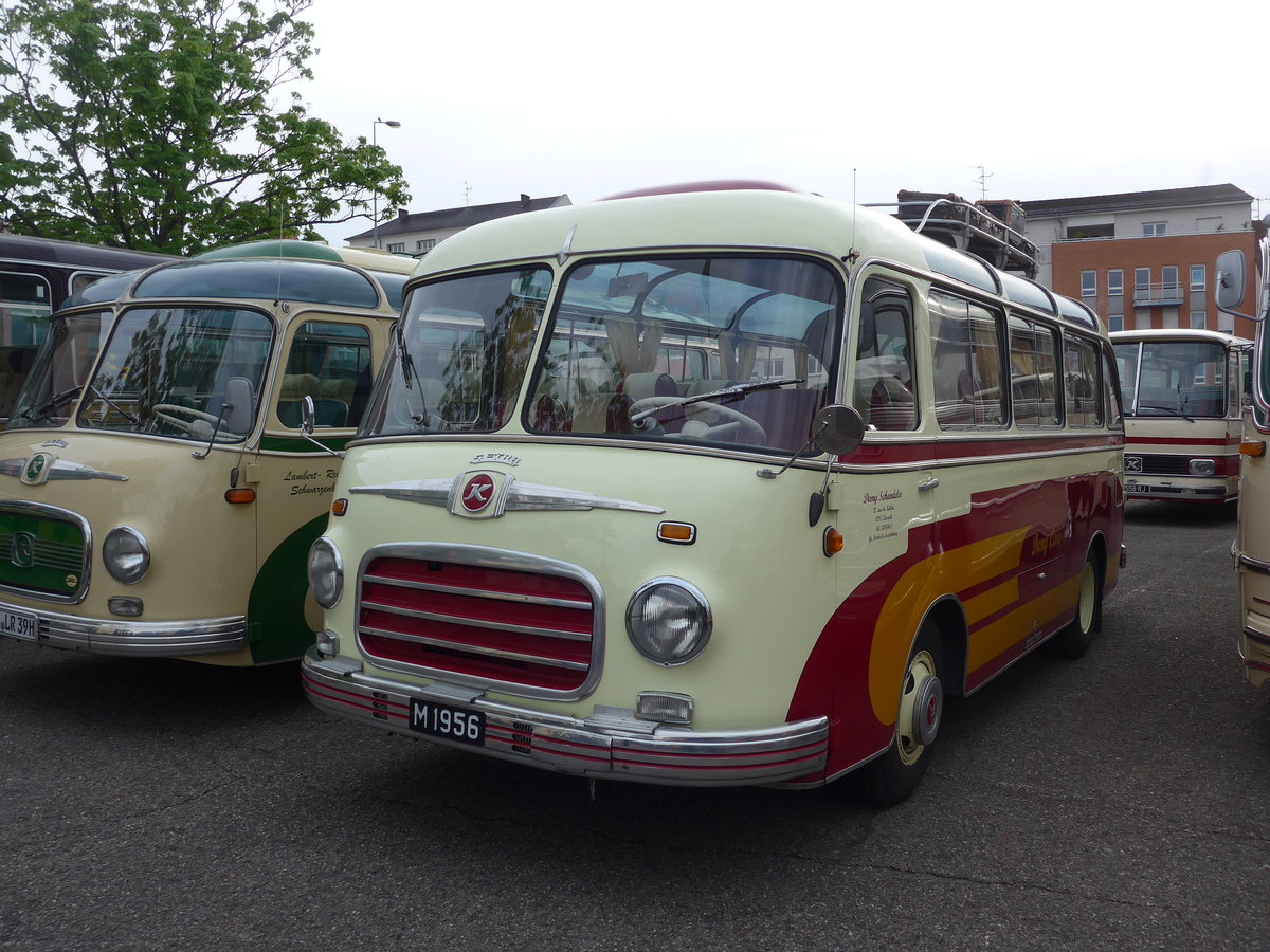 (204'112) - Aus Luxemburg: Demy Cars, Keispelt - M 1956 - Setra am 26. April 2019 in Haguenau, Parkplatz