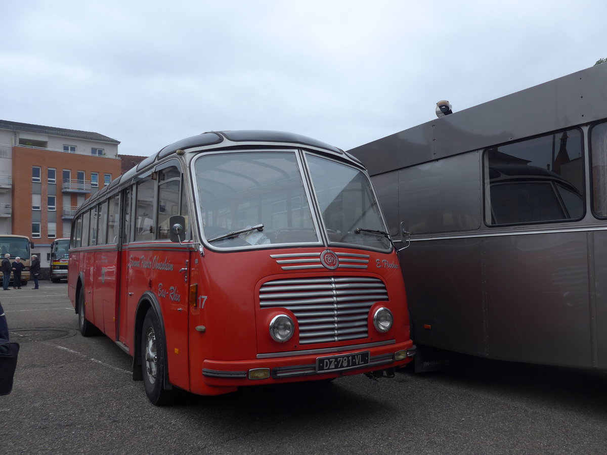 (204'168) - Flecher, Ohnenheim - Nr. 17/DZ 781 VL - FBW/Gangloff (ex FRAM Drachten/NL Nr. 17; ex AFA Adelboden/CH Nr. 3) am 27. April 2019 in Haguenau, Parkplatz