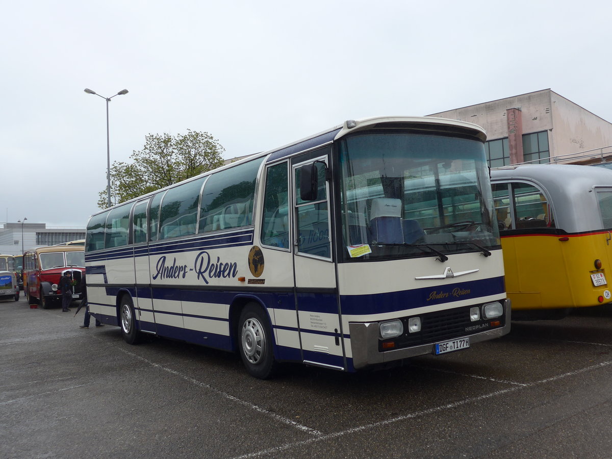 (204'401) - Aus Deutschland: Anders, Mnchen - DGF-TI 77H - Neoplan am 27. April 2019 in Haguenau, Parkplatz