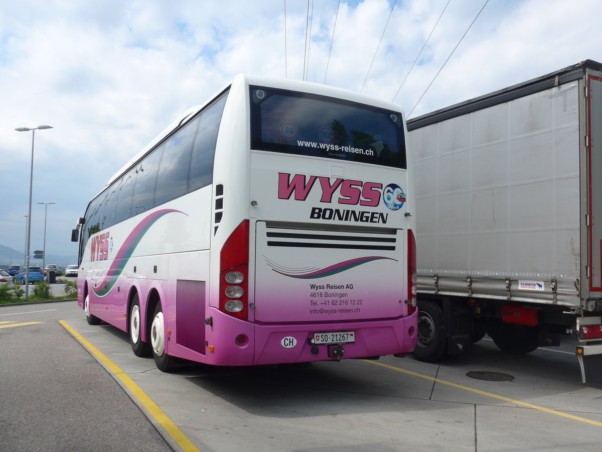 (205'357) - Wyss, Boningen - Nr. 42/SO 21'267 - Volvo am 25. Mai 2019 in Ittigen, Rastst�tte Grauholz