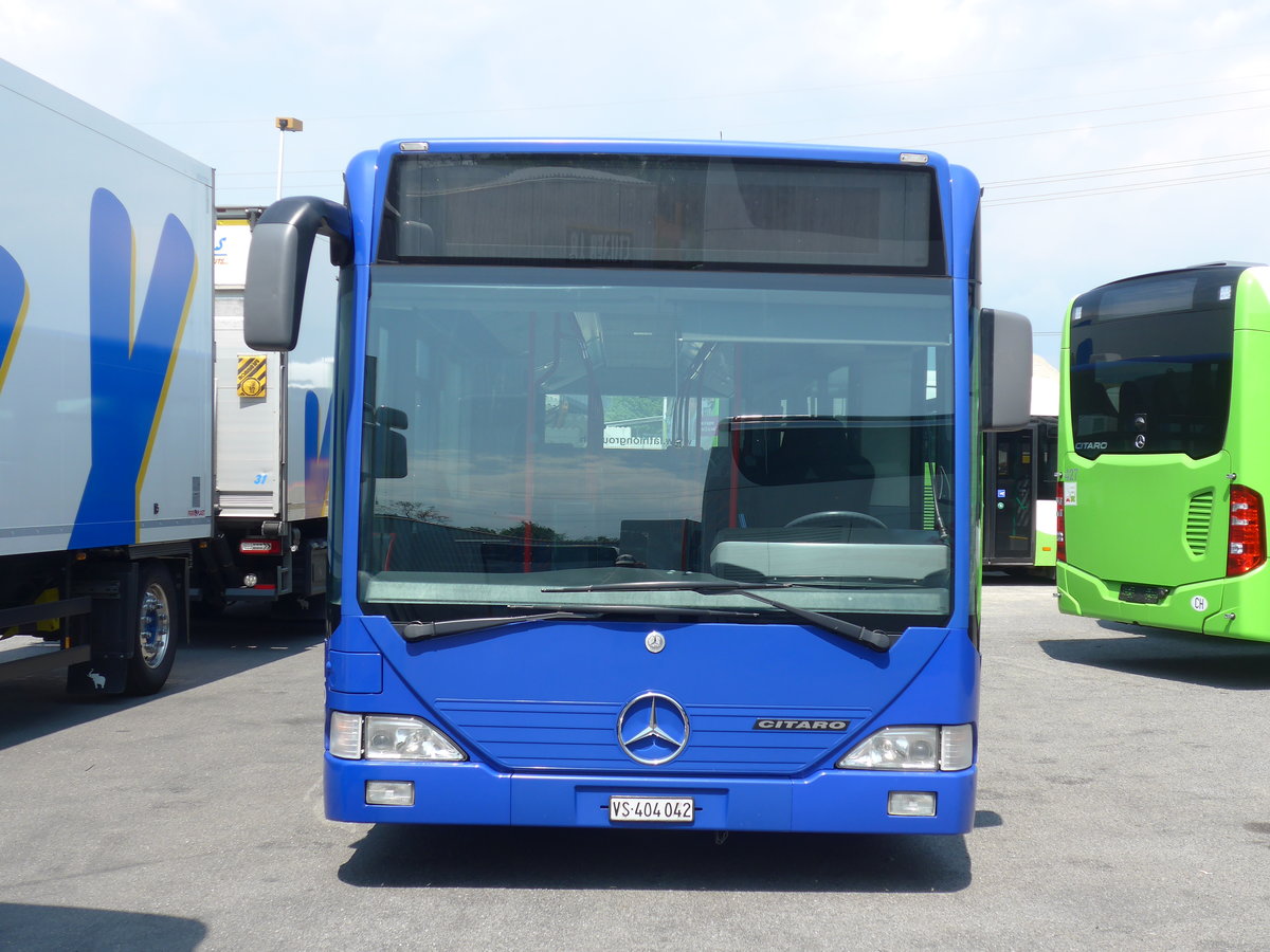 (205'378) - Lathion, Sion - Nr. 25/VS 404'042 - Mercedes (ex VZO Gr�ningen Nr. 14) am 25. Mai 2019 in Kerzers, Interbus