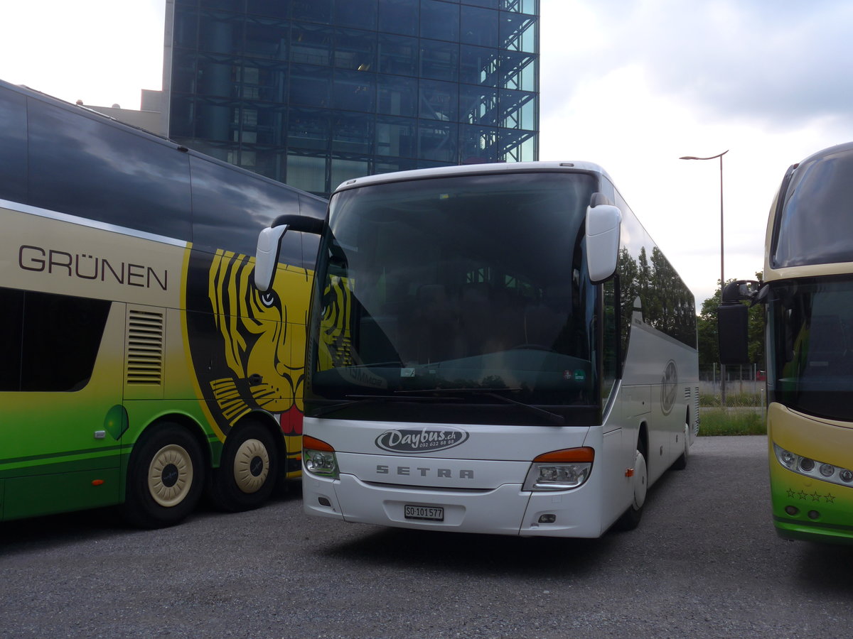 (206'644) - Daybus, Flumenthal - SO 101'577 - Setra am 22. Juni 2019 in Thun, Kleine Allmend