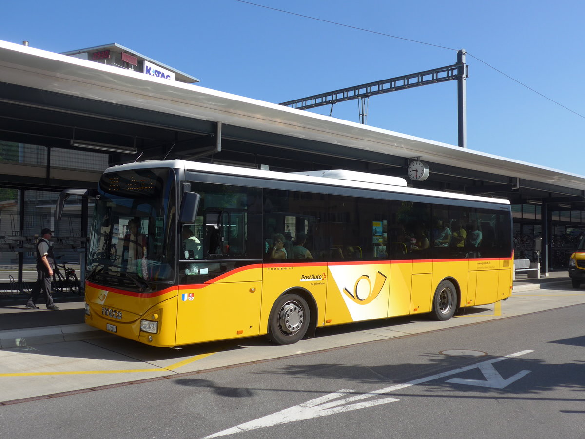 (206'862) - Schnider, Sch�pfheim - LU 15'607 - Iveco am 30. Juni 2019 beim Bahnhof Sch�pfheim