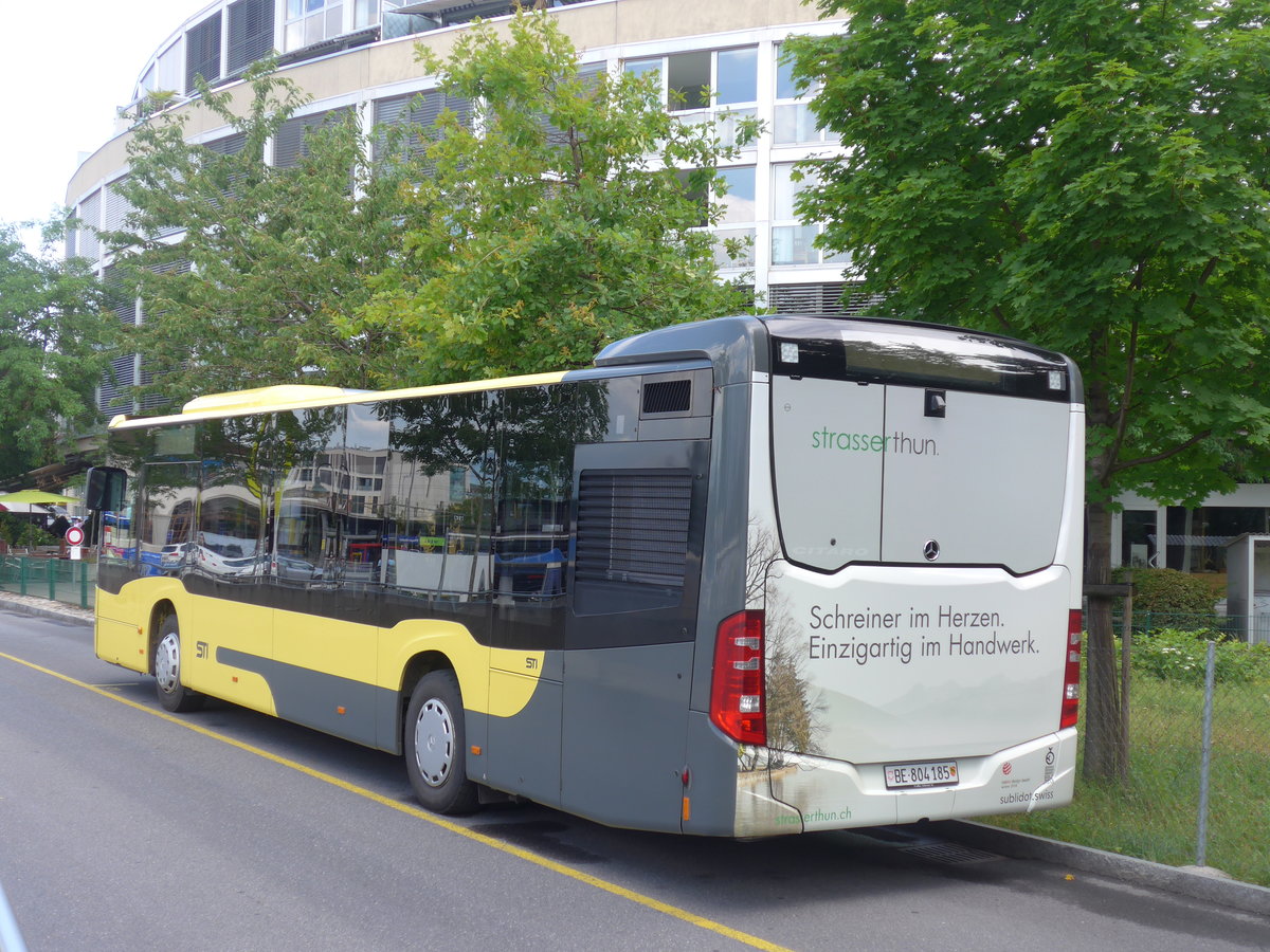 (207'574) - STI Thun - Nr. 185/BE 804'185 - Mercedes am 8. Juli 2019 bei der Schiffl�ndte Thun