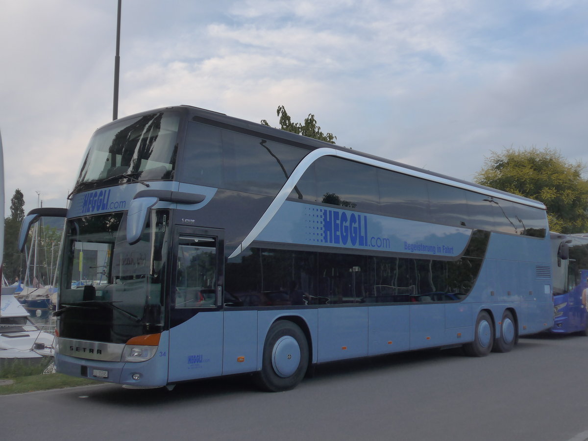 (207'989) - Heggli, Kriens - Nr. 34/LU 15'595 - Setra am 20. Juli 2019 in Thun, Strandbad