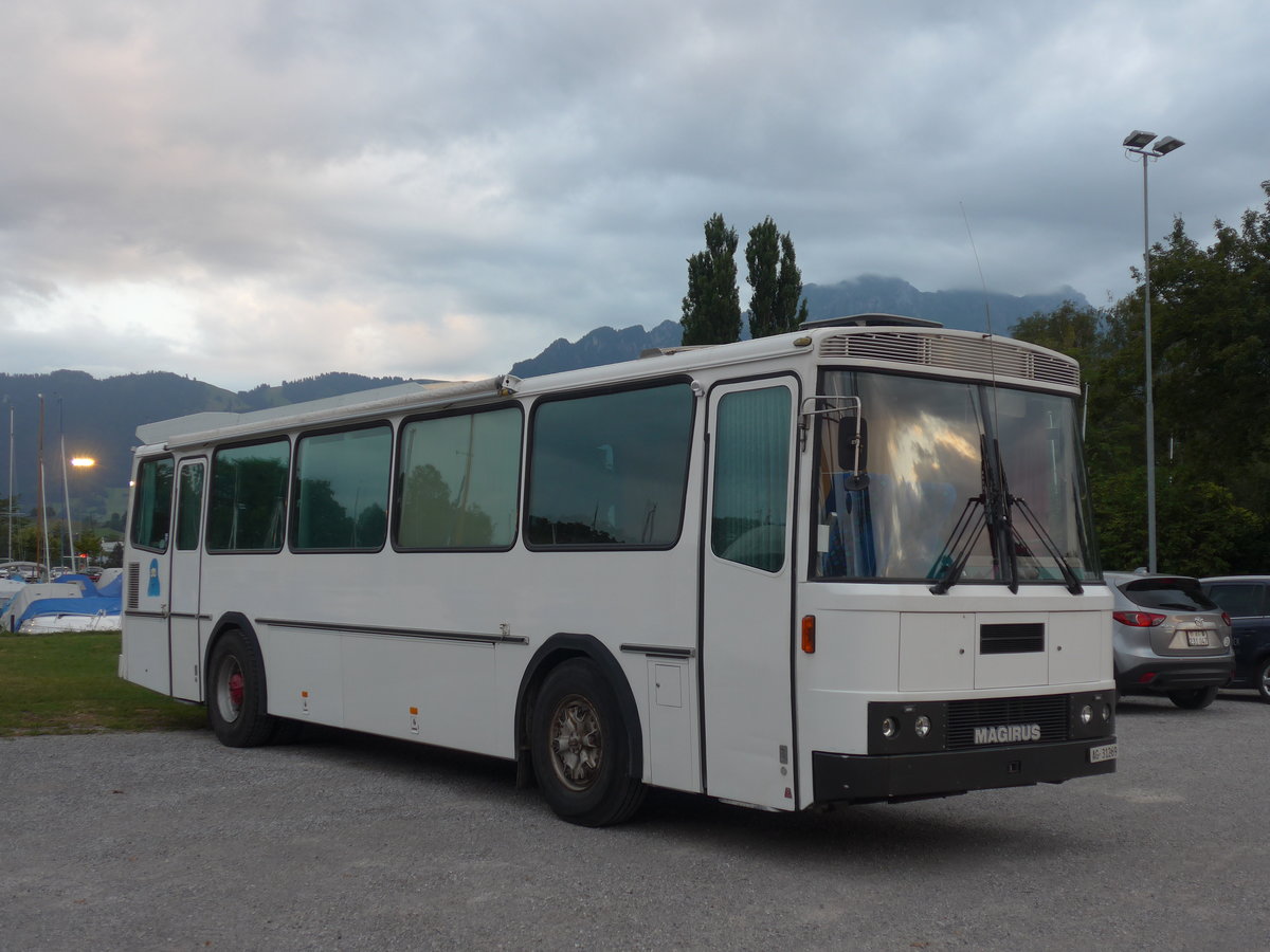 (208'229) - Ruchti, M�lligen - AG 31'269 - Magirus-Deutz/T�scher am 31. Juli 2019 in Thun, Lachenwiese