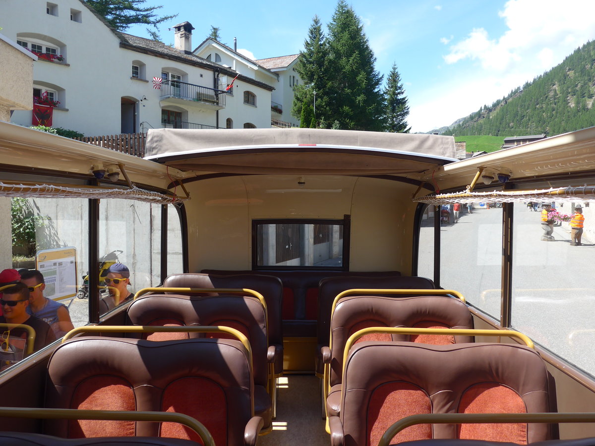 (208'350) - Bonnard, Ayer - VS 16'091 - Saurer/Hess (ex APN Gen�ve; ex Baumgartner, Grenchen; ex P 23'009; ex P 2031) am 3. August 2019 in Simplon Dorf, Post (Innenaufnahme)