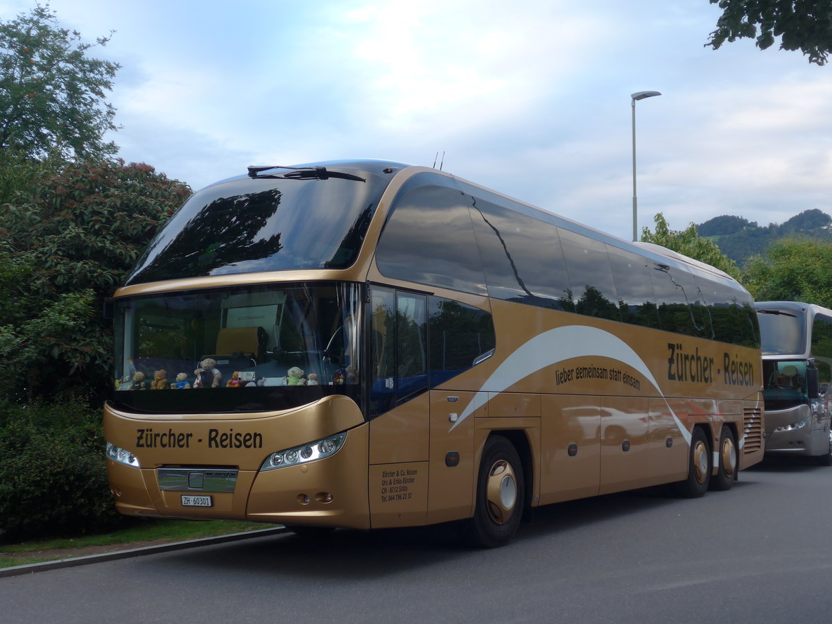 (208'611) - Z�rcher, St�fa - ZH 60'301 - Neoplan am 10. August 2019 in Thun, Strandbad