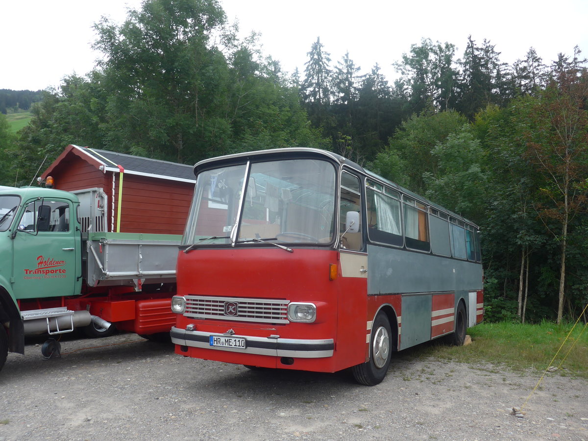 (208'859) - Aus Deutschland: Bredow, Borken - HR-ME 110 - Setra am 17. August 2019 in Atzm�nnig, Schutt