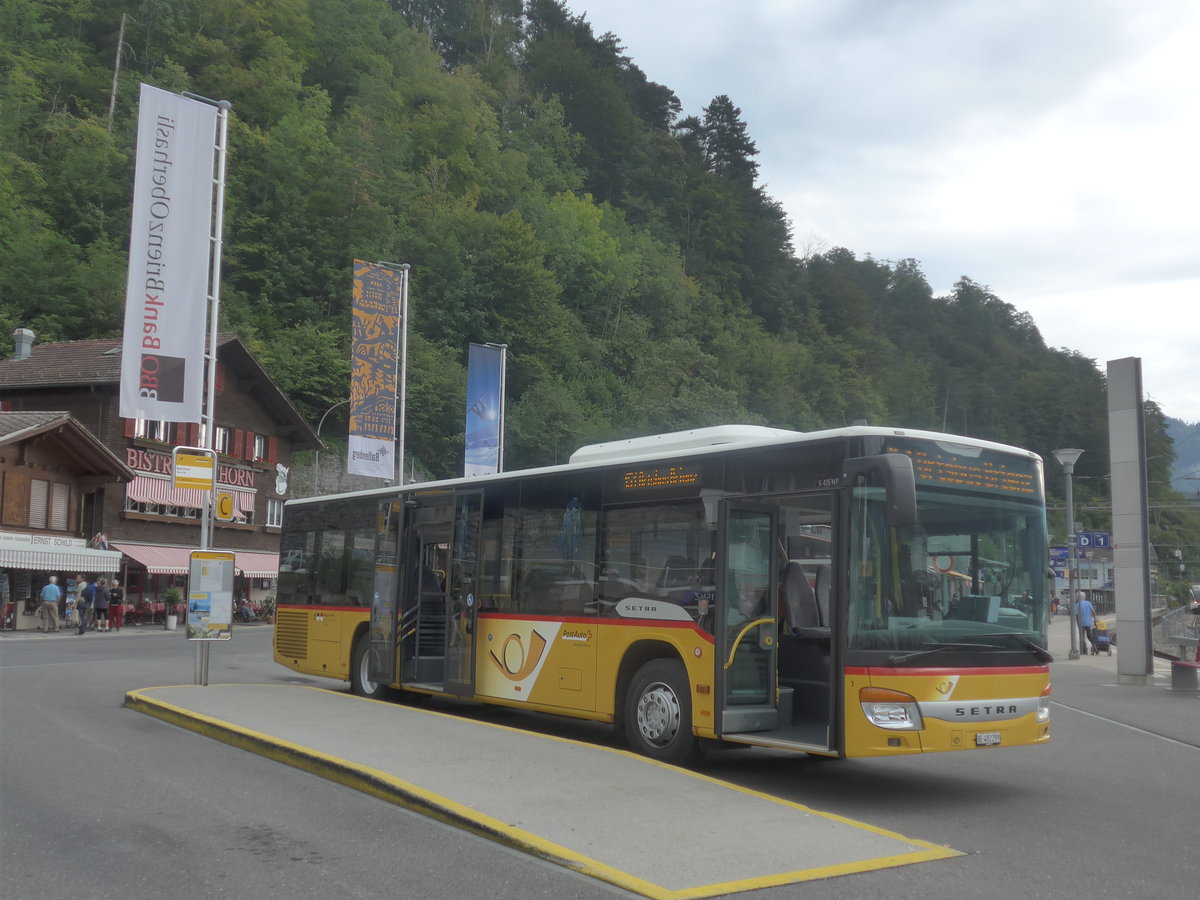 (209'200) - Fl�ck, Brienz - Nr. 1/BE 482'299 - Setra am 1. September 2019 beim Bahnhof Brienz
