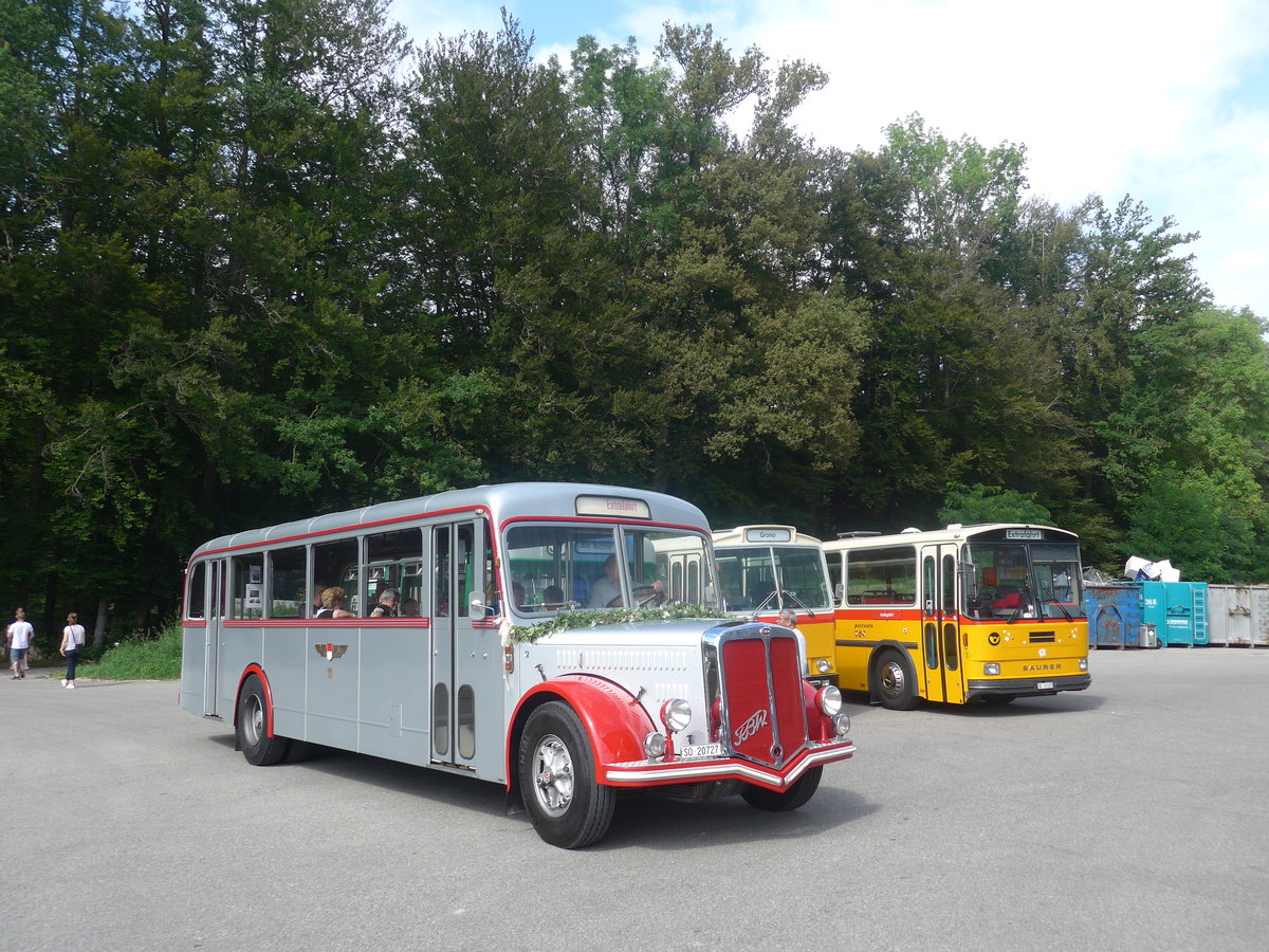 (209'255) - BSU Solothurn - Nr. 11/SO 20'727 - FBW/Hess am 1. September 2019 in Burgdorf, kihof Ziegelgut