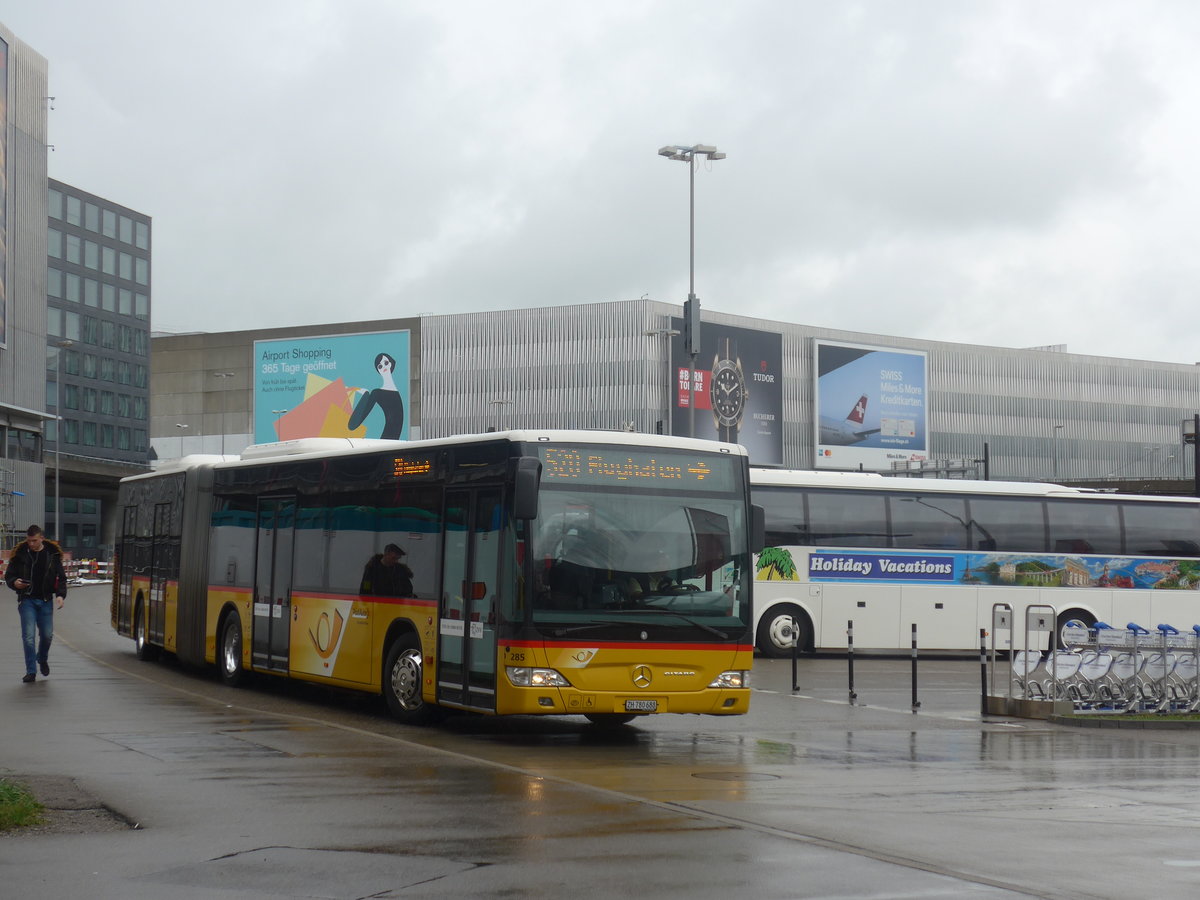 (209'418) - PostAuto Z�rich - Nr. 285/ZH 780'688 - Mercedes am 8. September 2019 in Z�rich, Flughafen