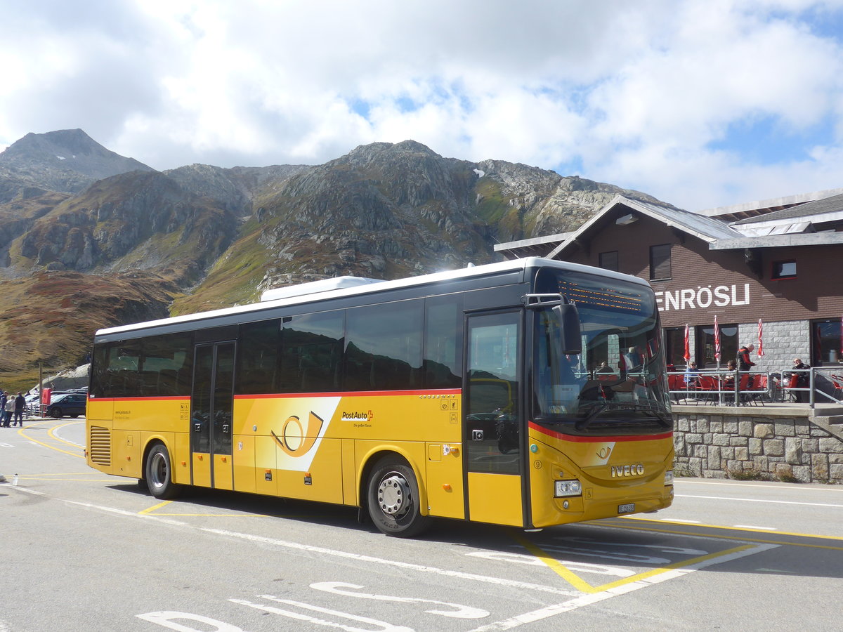 (209'842) - Fl�ck, Brienz - Nr. 9/BE 156'358 - Iveco am 28. September 2019 in Grimsel, Passh�he