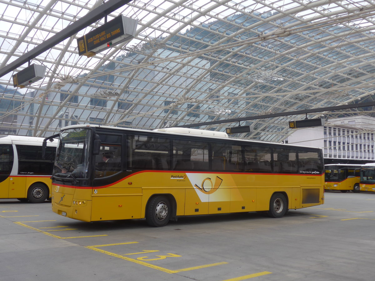 (210'045) - PostAuto Graub�nden - GR 180'030 - Volvo (ex Reptrans, Salouf; ex PostAuto Graub�nden GR 102'313) am 6. Oktober 2019 in Chur, Postautostation