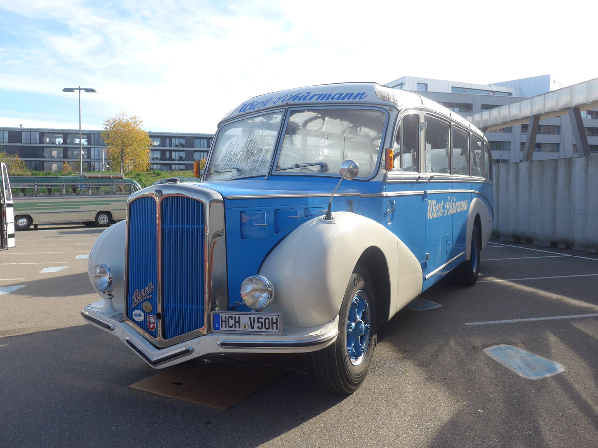 (210'127) - Aus Deutschland: Wiest-Sch�rmann, Hechingen - HCH-V 50H - Berna/R&J (ex AOE Langnau; ex SER Langnau) am 12. Oktober 2019 in Bern, Westside