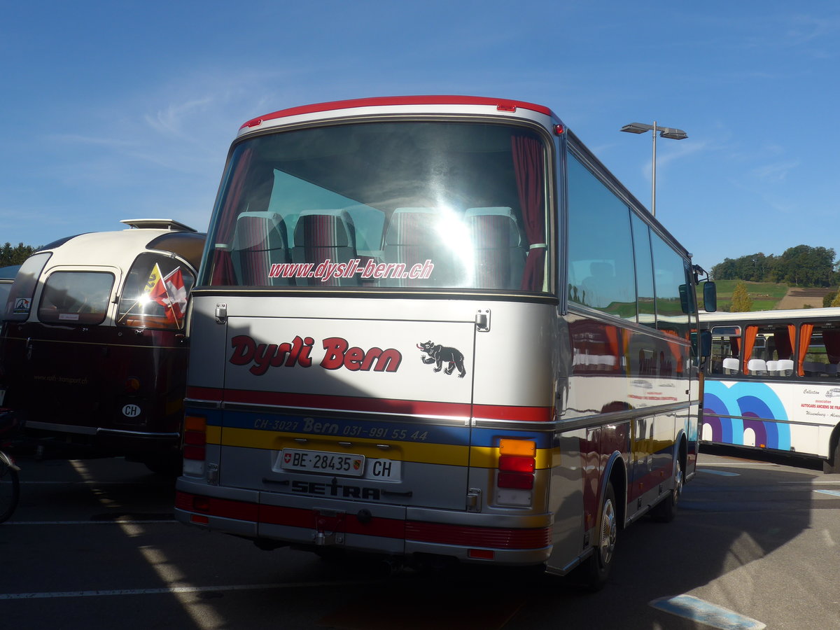 (210'147) - Dysli, Bern - Nr. 15/BE 28'435 - Setra (ex Auto-Transports, La C�te-aux-F�es) am 12. Oktober 2019 in Bern, Westside