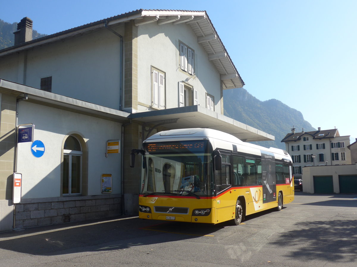 (210'340) - TPC Aigle - Nr. CP22/VS 206'172 - Volvo am 14. Oktober 2019 beim Bahnhof Villeneuve