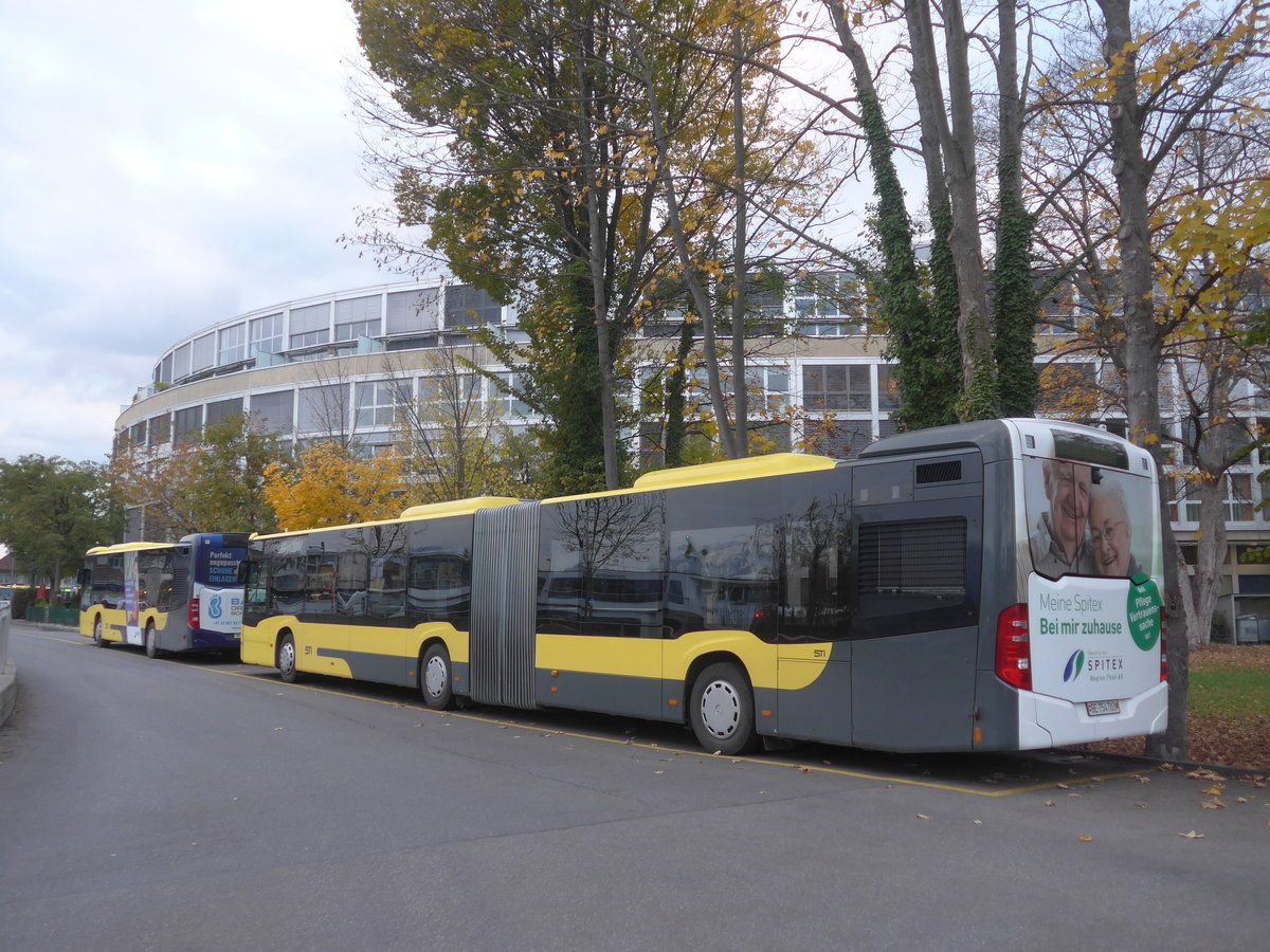 (210'955) - STI Thun - Nr. 703/BE 754'703 - Mercedes am 9. November 2019 bei der Schiffl�ndte Thun