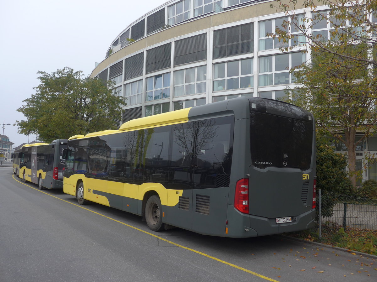 (210'968) - STI Thun - Nr. 156/BE 752'156 - Mercedes am 11. November 2019 bei der Schiffl�ndte Thun