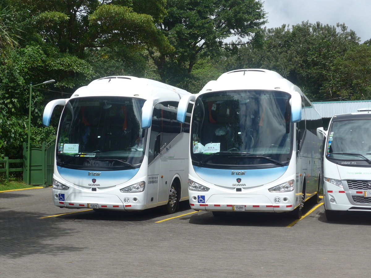 (211'228) - CieloAzul, San Jos� - Nr. 62/15'080 - Scania/Irizar am 14. November 2019 in La Fortuna, Mistico