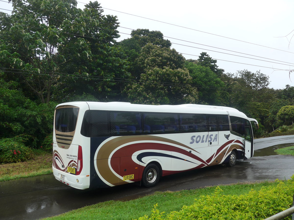 (211'436) - Solisa, San Jos� - Nr. 40/14'450 - Scania/Irizar am 16. November 2019 in Nuevo Arenal, Los H�roes