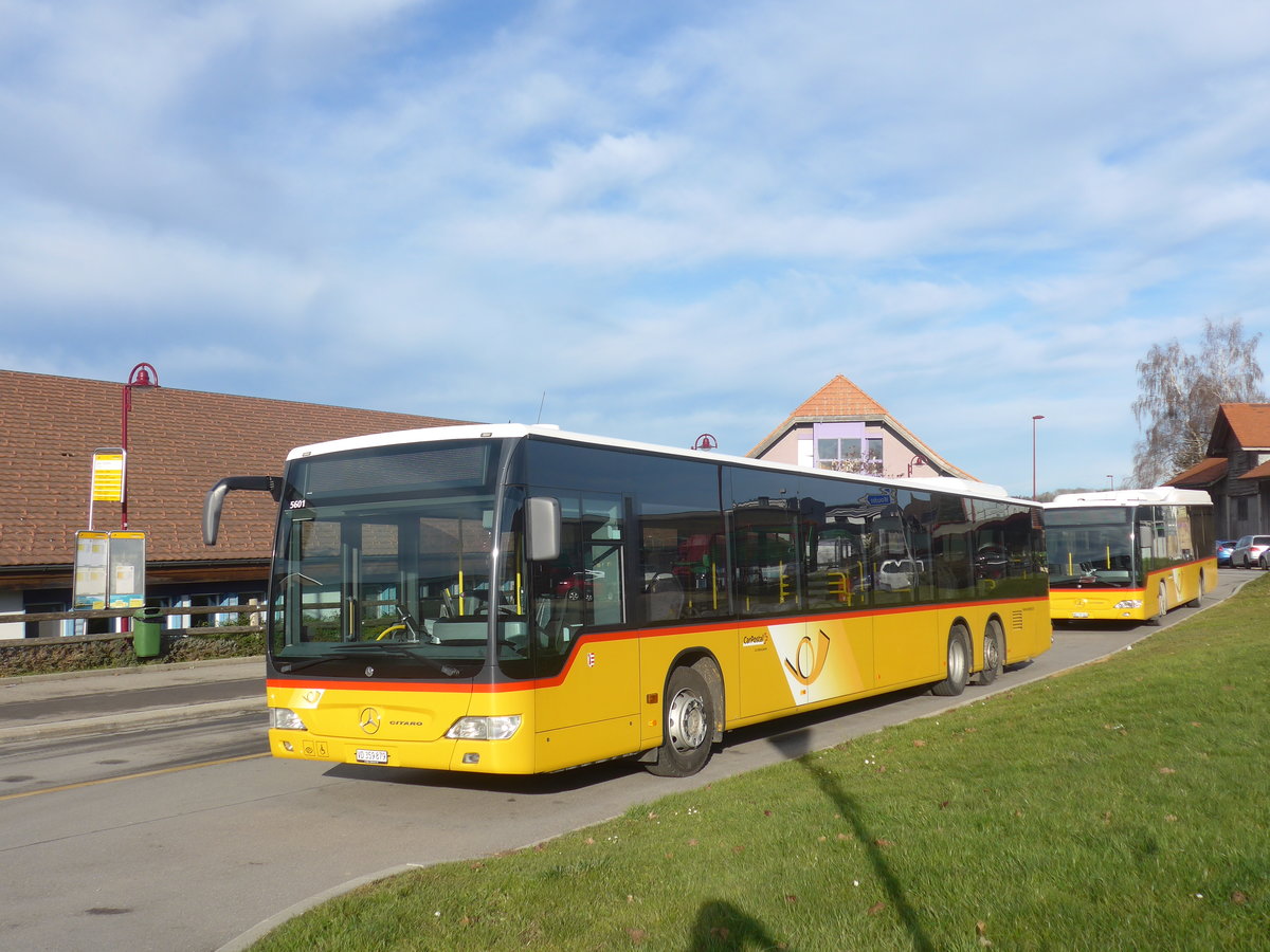 (212'792) - CarPostal Ouest - VD 359'879 - Mercedes (ex JU 31'178; ex Nr. 32) am 8. Dezember 2019 in Tierrens, Gare Routi�re