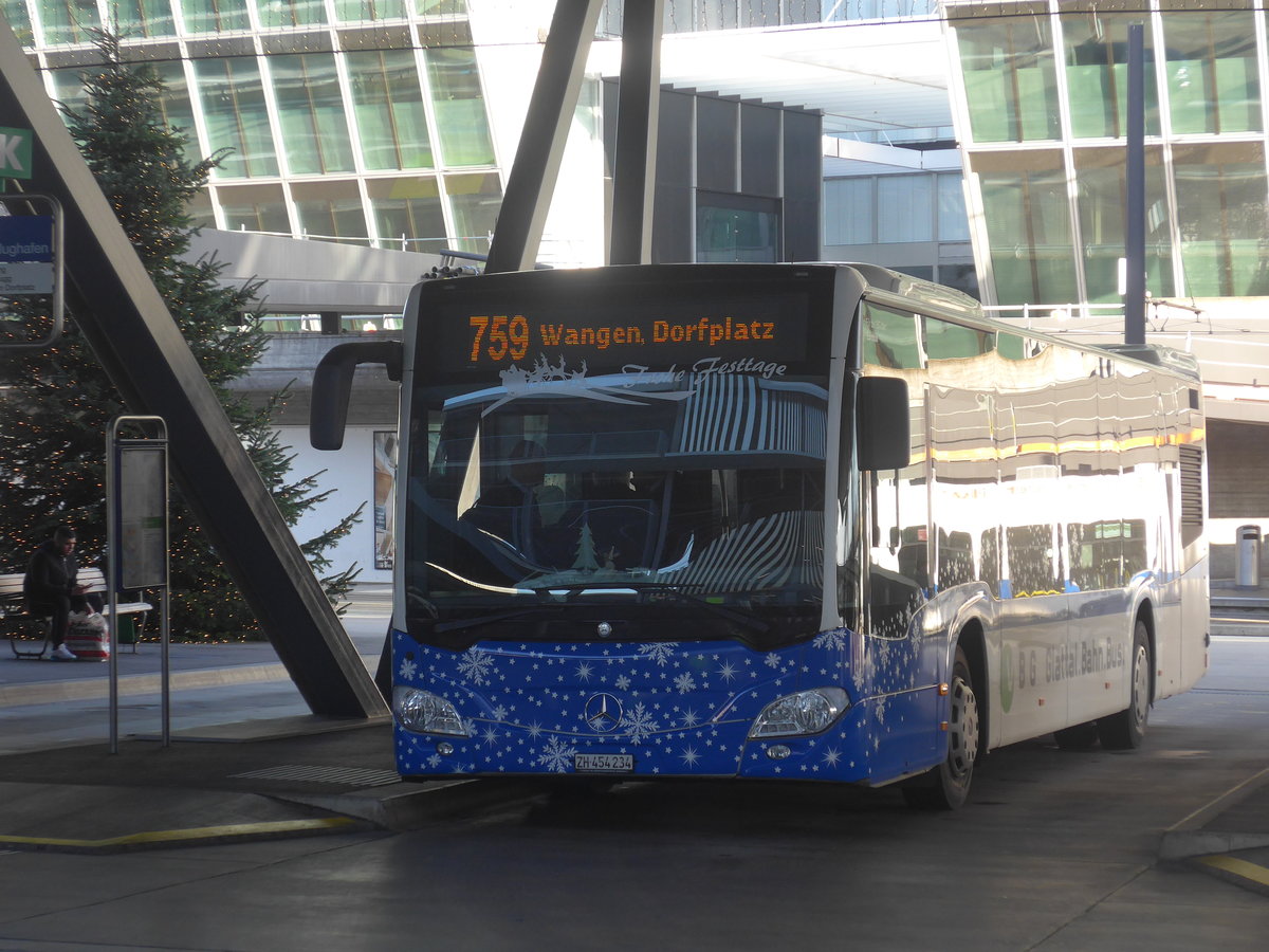 (212'963) - Welti-Furrer, Bassersdorf - Nr. 66/BE 454'234 - Mercedes am 14. Dezember 2019 in Z�rich, Flughafen