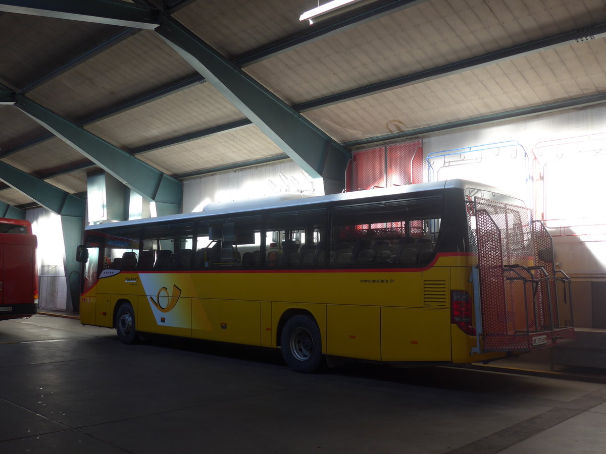 (213'123) - PostAuto Bern - BE 171'453 - Setra (ex AVG Meiringen Nr. 73) am 25. Dezember 2019 in Adelboden, Busstation (Einsatz AFA)