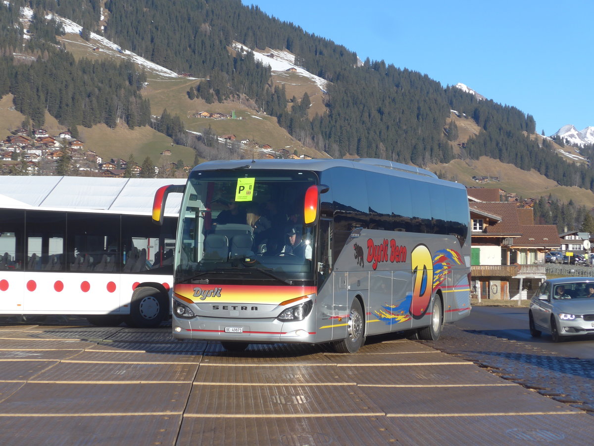 (213'580) - Dysli, Bern - Nr. 21/BE 49'871 - Setra am 11. Januar 2020 in Adelboden, Weltcup