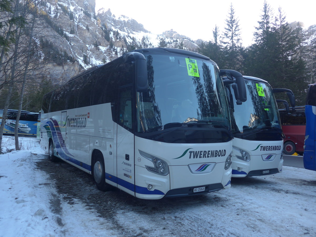 (213'657) - Twerenbold, Baden - Nr. 49/AG 25'849 - VDL am 11. Januar 2020 in Adelboden, Unter dem Birg