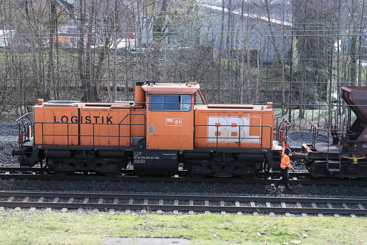 214 002-8 am 26.03.2023 in Tostedt.