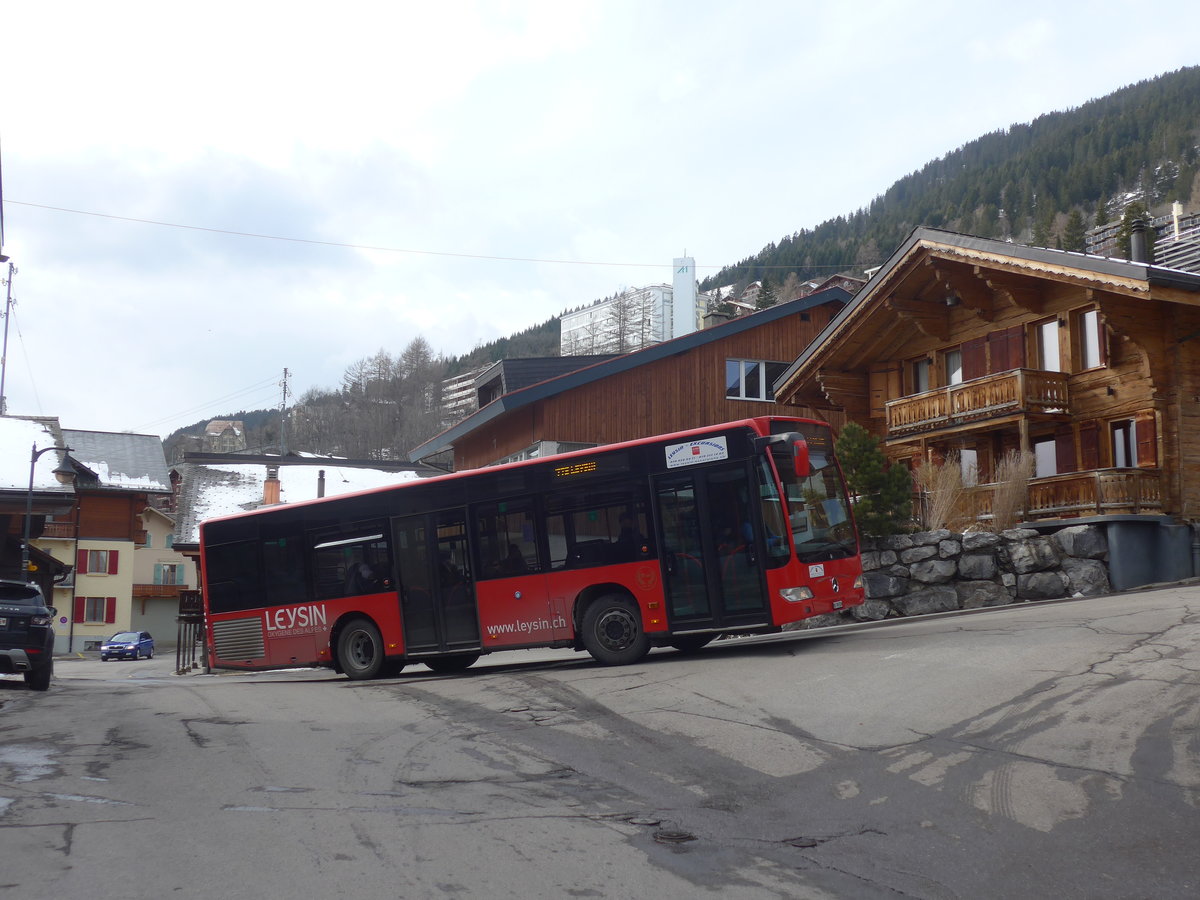 (214'911) - Leysin-Excursions, Leysin - VD 398'538 - Mercedes (ex Imfeld, D-Landstuhl) am 29. Februar 2020 in Leysin, La Crois�e