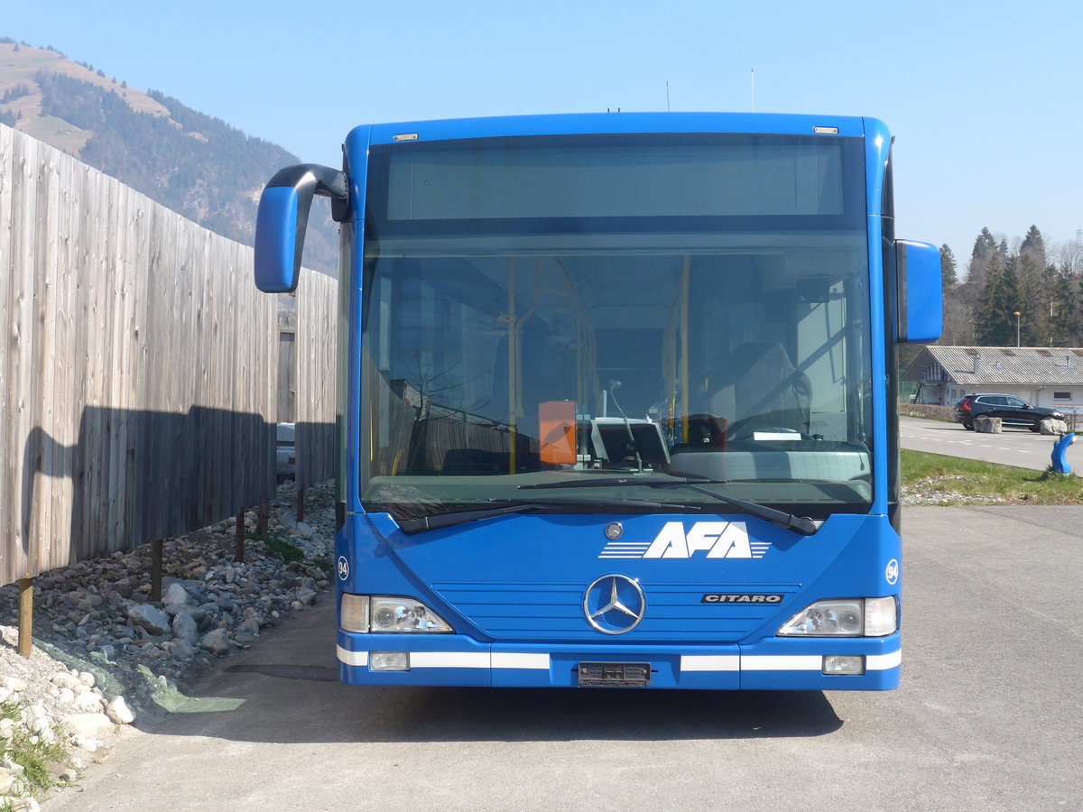 (215'521) - AFA Adelboden - Nr. 94 - Mercedes am 25. M�rz 2020 in Frutigen, Garage