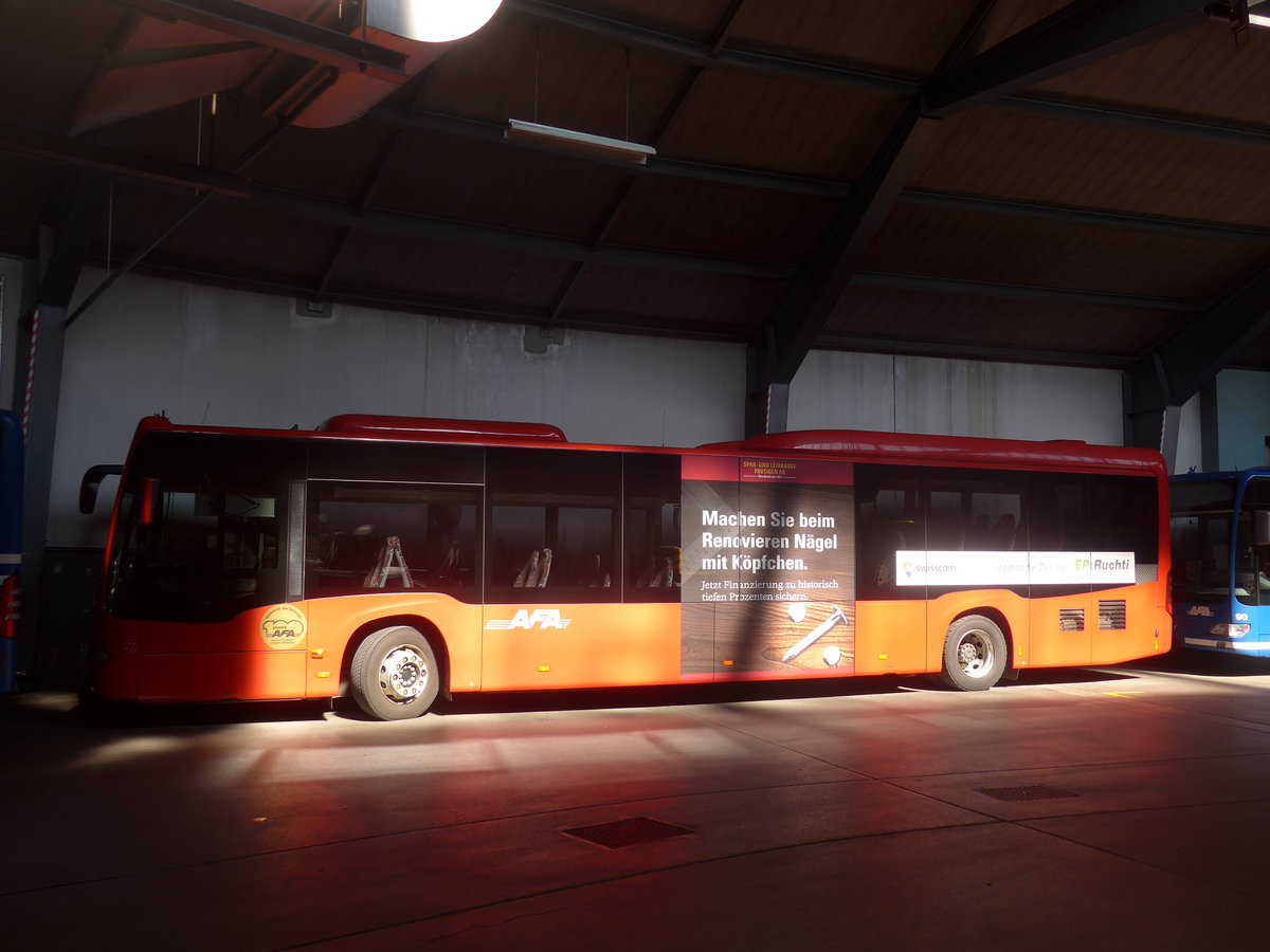 (215'538) - AFA Adelboden - Nr. 27 - Mercedes am 25. Mrz 2020 in Adelboden, Busstation