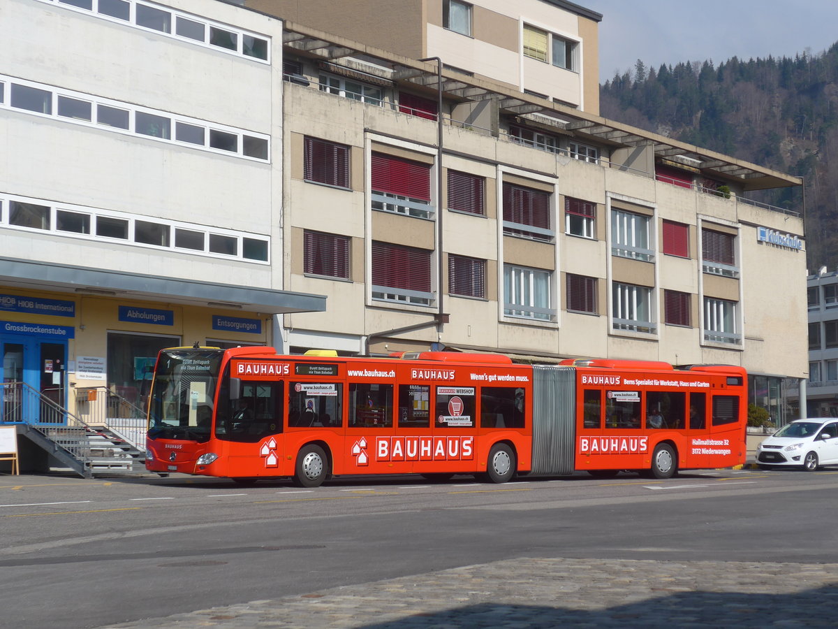 (215'564) - STI Thun - Nr. 707/BE 835'707 - Mercedes am 26. M�rz 2020 in Thun, Berntor