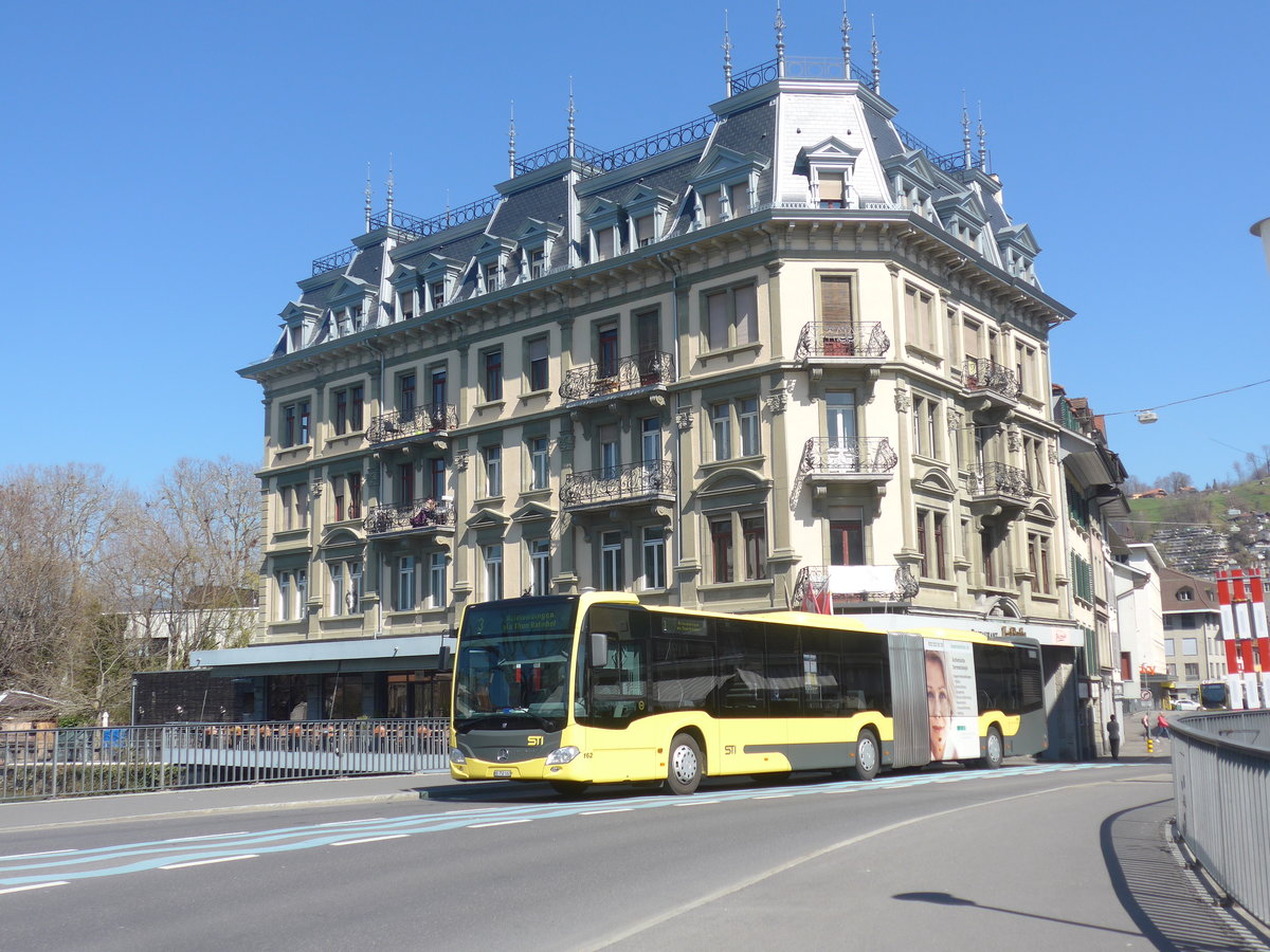 (215'771) - STI Thun - Nr. 162/BE 752'162 - Mercedes am 1. April 2020 in Thun, Allmendbrcke