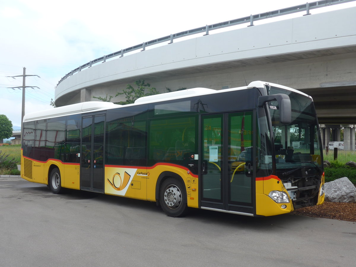 (216'722) - CarPostal Ouest - VD 475'383 - Mercedes (ex TPB, S�deilles) am 3. Mai 2020 in Kerzers, Interbus
