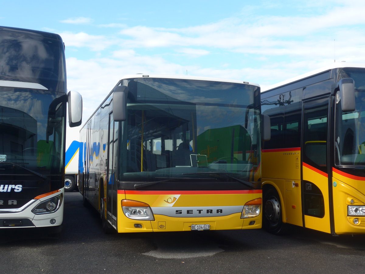 (216'908) - K�bli, Gstaad - BE 104'023 - Setra (ex Nr. 1) am 10. Mai 2020 in Kerzers, Interbus