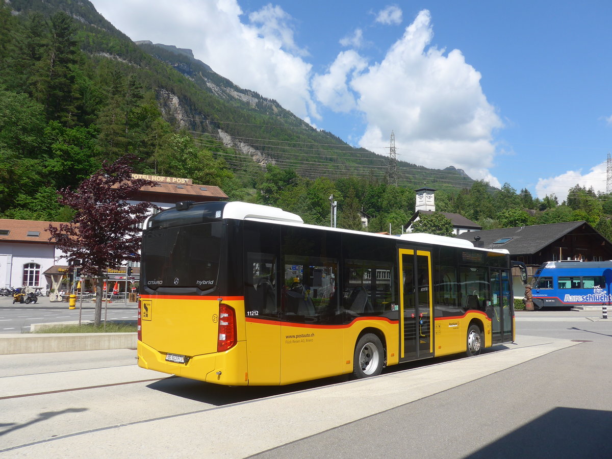 (217'074) - Fl�ck, Brienz - Nr. 21/BE 623'971 - Mercedes am 17. Mai 2020 in Innertkirchen, Grimseltor