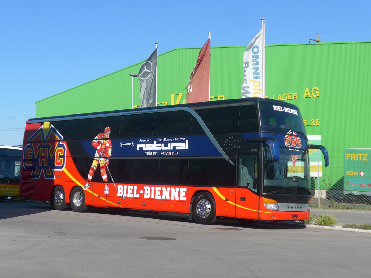 (217'469) - Natural Reisen, Biel - Setra am 31. Mai 2020 in Kerzers, Interbus