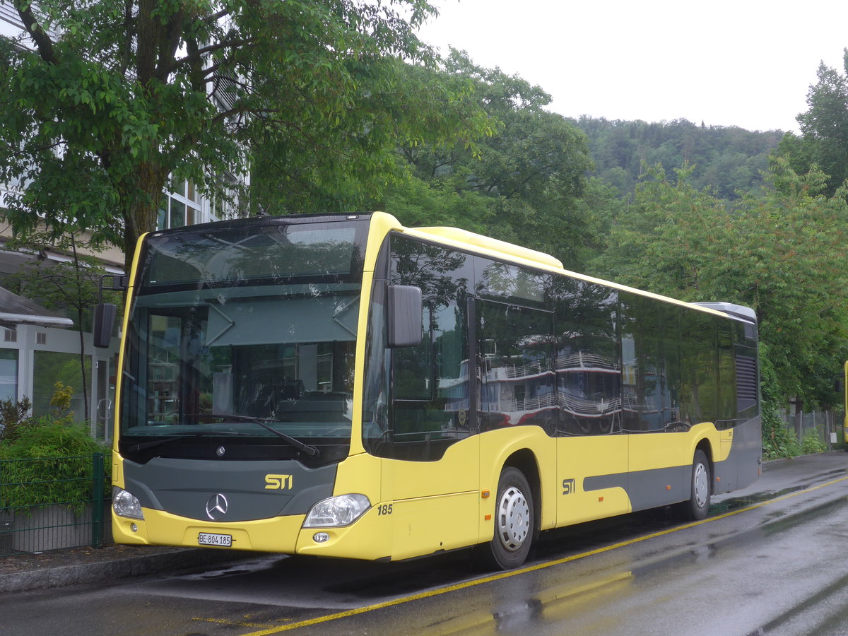 (217'671) - STI Thun - Nr. 185/BE 804'185 - Mercedes am 7. Juni 2020 bei der Schiffl�ndte Thun