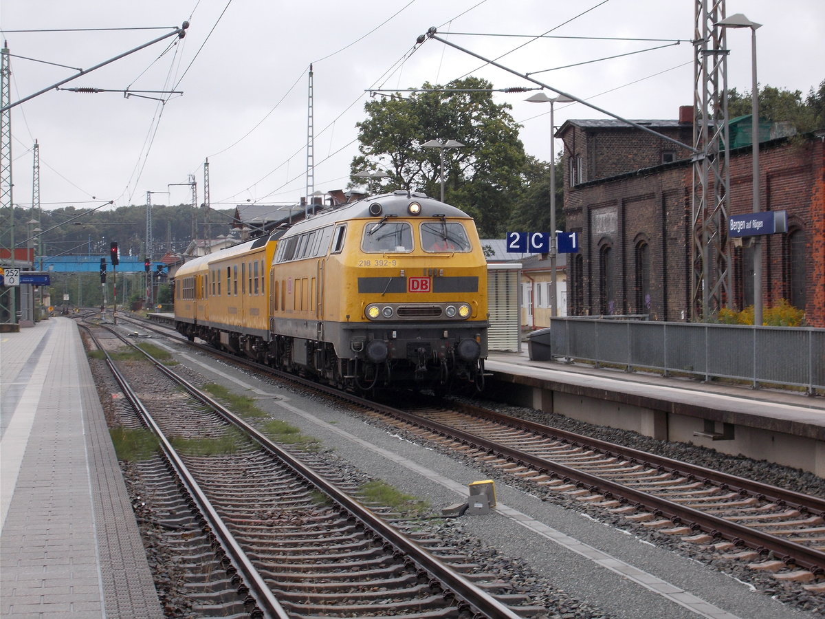 218 392,am 08.September 2017,in Bergen/Rügen.