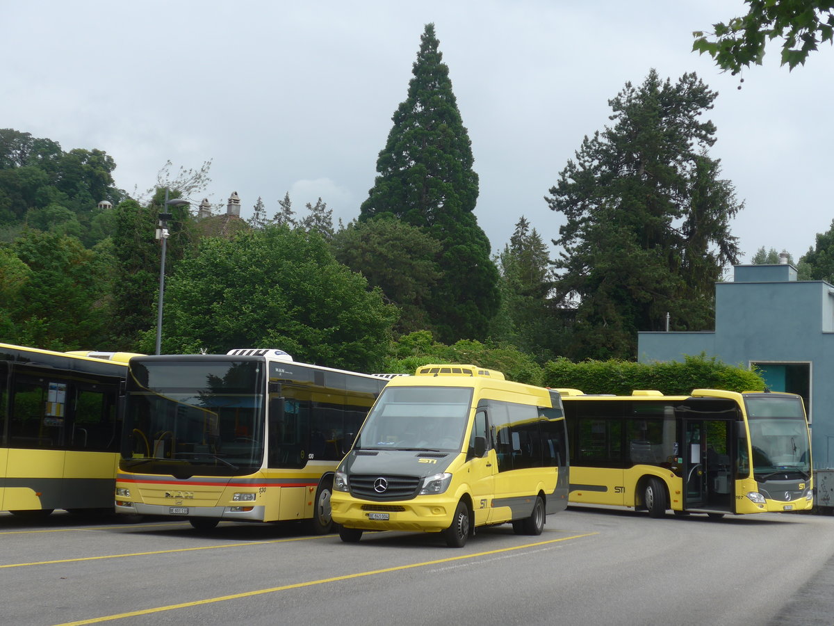 (218'040) - STI Thun - Nr. 4/BE 841'004 - Mercedes am 15. Juni 2020 bei der Schifflndte Thun