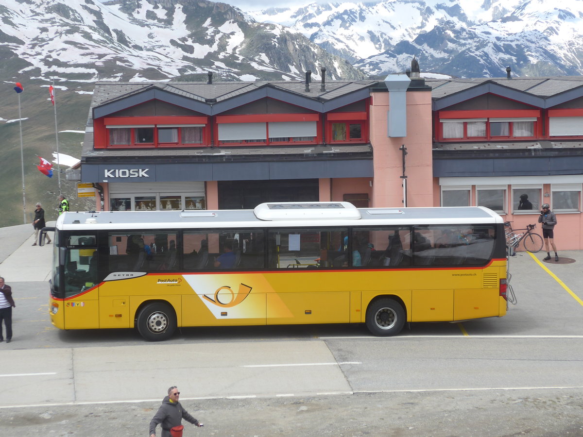 (218'090) - PostAuto Bern - Nr. 70/BE 653'387 - Setra am 21. Juni 2020 in Nufenen, Passh�he
