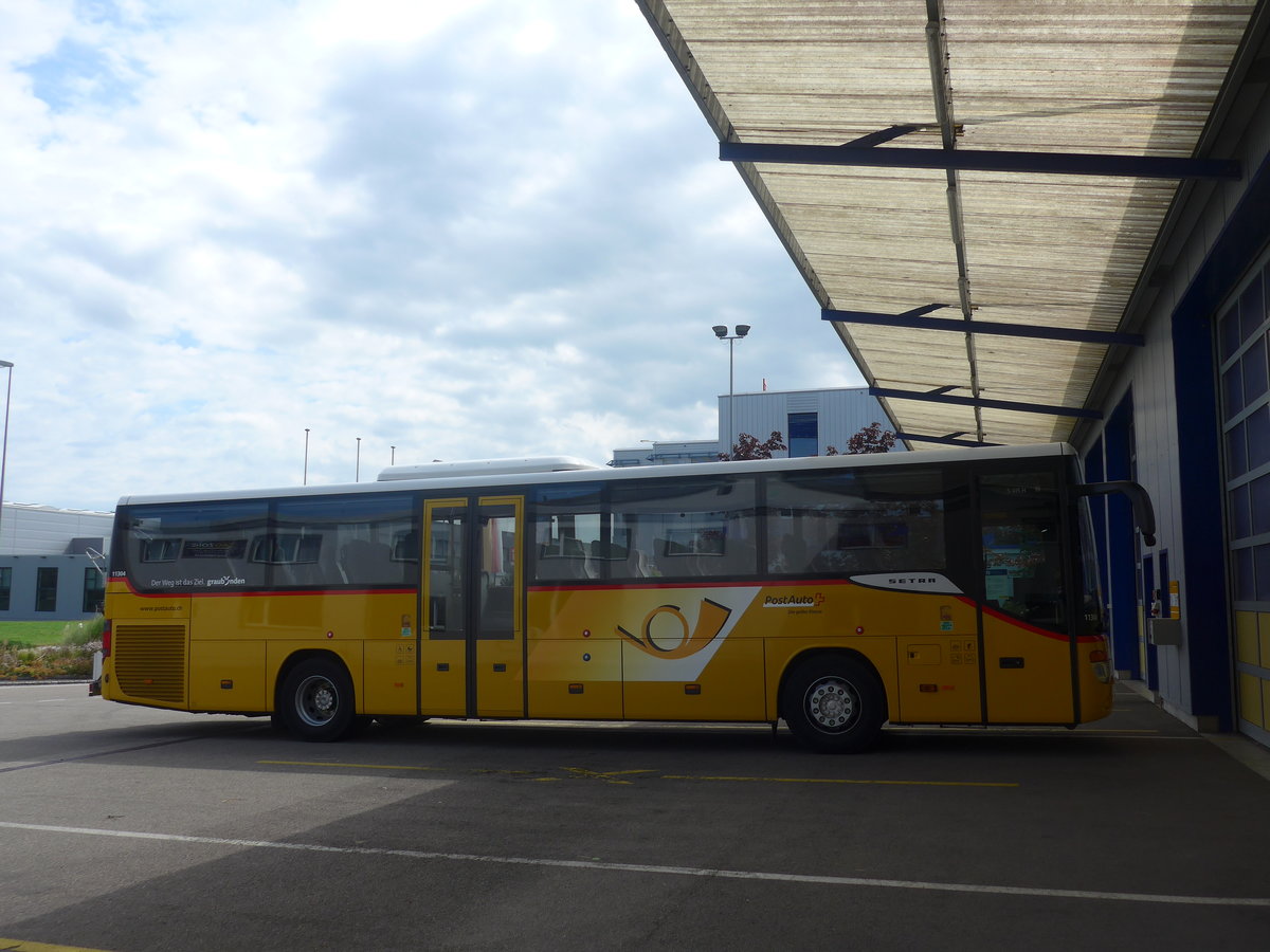 (219'108) - PostAuto Graub�nden - GR 179'704 - Setra am 26. Juli 2020 in Sirnach, Die Post