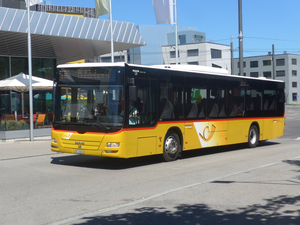 (219'234) - Steiner, Ortschwaben - Nr. 1/BE 26'800 - MAN am 27. Juli 2020 beim Bahnhof Bern Br�nnen Westside