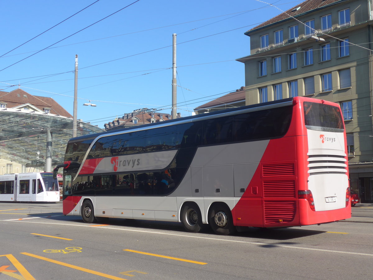 (219'516) - TRAVYS Yverdon - Nr. 211/VD 1395 - Setra am 8. August 2020 beim Bahnhof Bern