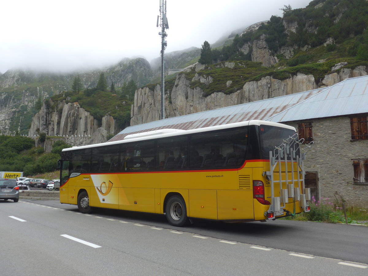 (219'925) - PostAuto Bern - Nr. 73/BE 171'453 - Setra (ex AVG Meiringen Nr. 73) am 22. August 2020 in Gletsch, Post