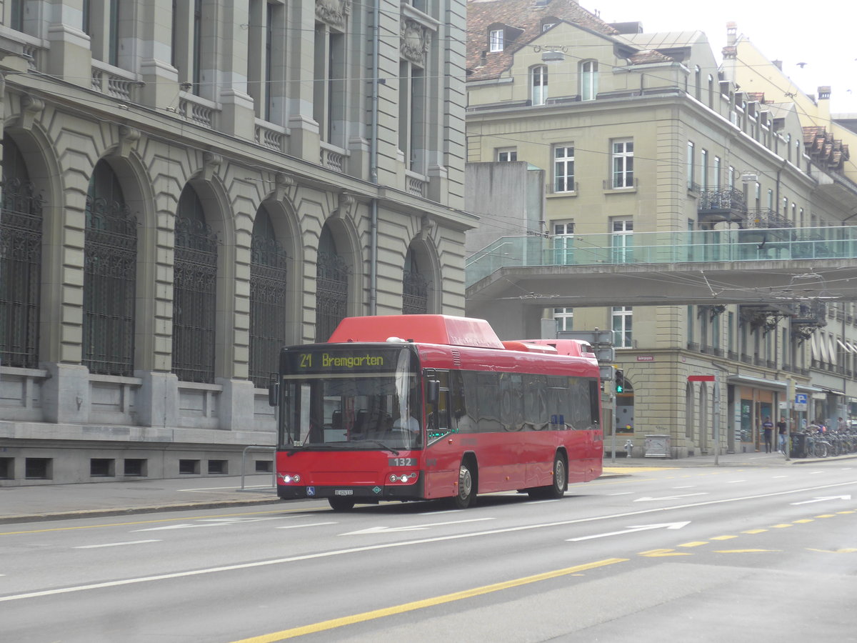 (220'072) - Bernmobil, Bern - Nr. 132/BE 624'132 - Volvo am 23. August 2020 in Bern, Bollwerk